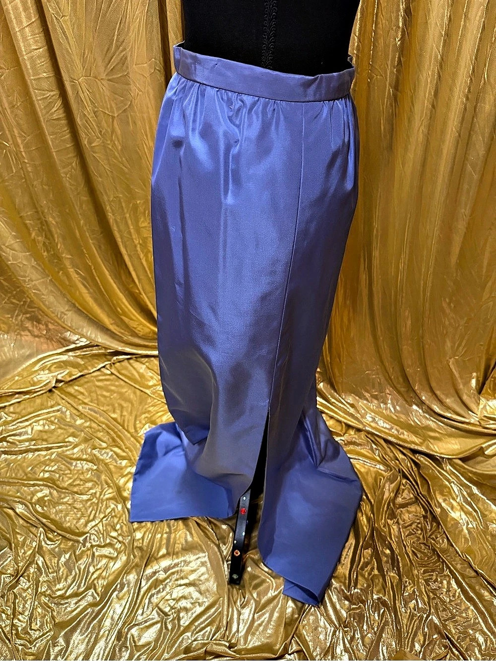Sony Costumes Dept custom 28” high waisted purple pencil skirt